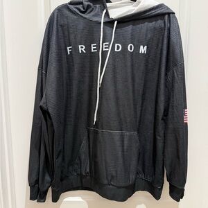 Freedom Black Hoodie